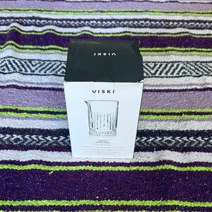 Viski Mixing Glass - Cold Craft - Glass Cocktail Mixer - Old Fashioned -